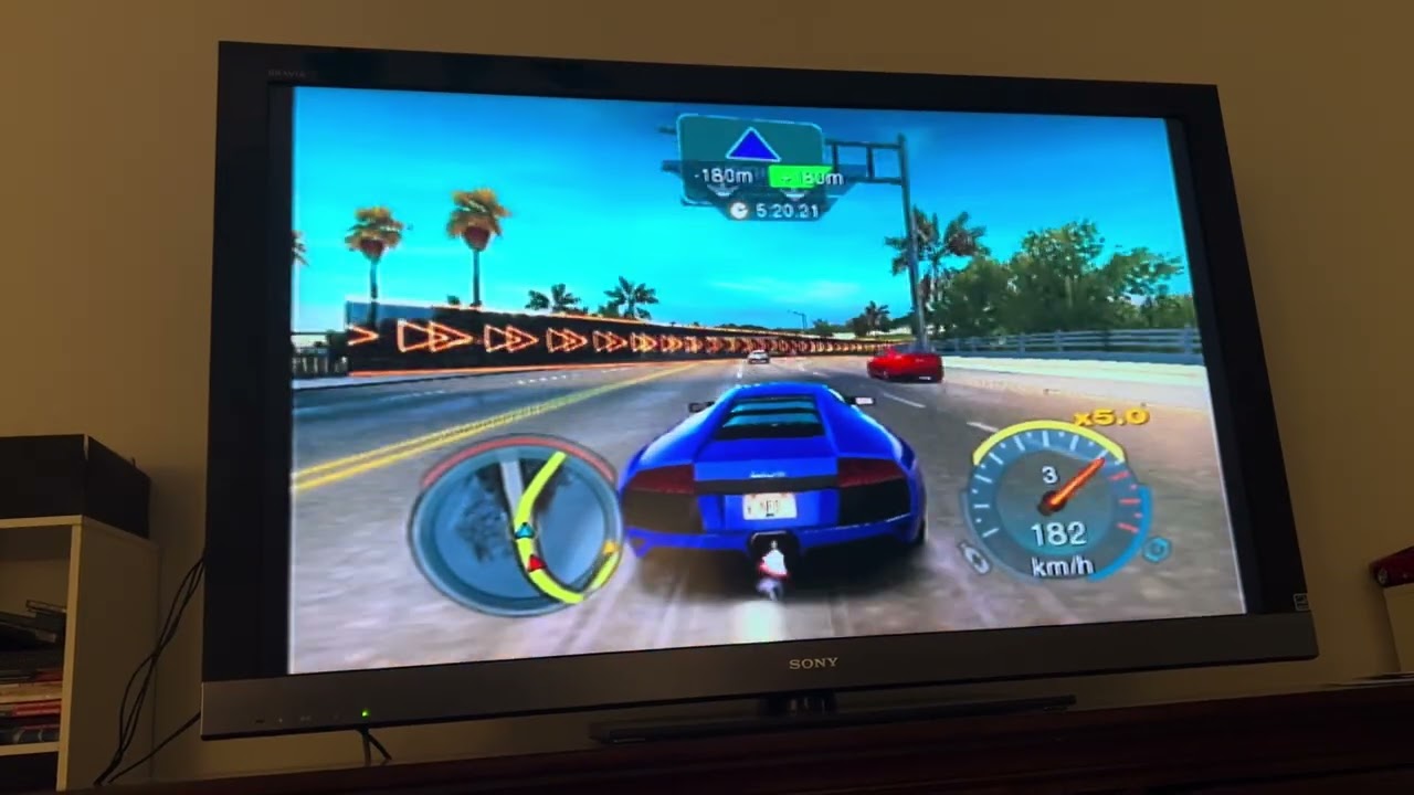 Need For Speed Undercover PS2 Highway Battle Gold 2:46.97