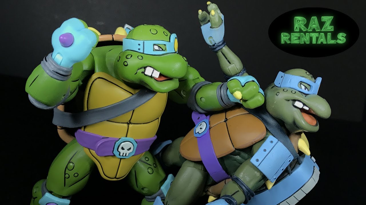 TMNT NECA Fred Wolf Ultimate Slash Review and Cartoon Discussion Teenage Mutant Ninja Turtles