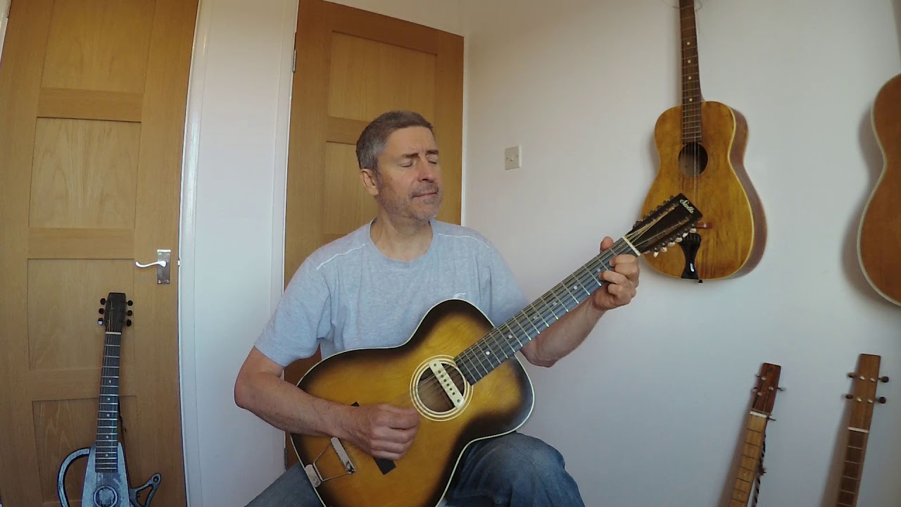 Statesboro Blues Stella 12 String - Danny Ward plays Blind Willie McTell