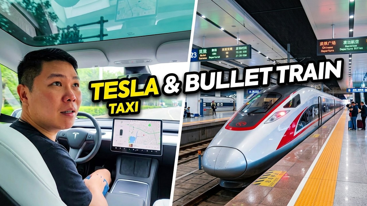 China’s High-Speed Train 🚄 Shijiazhuang ➝ Beijing Experience