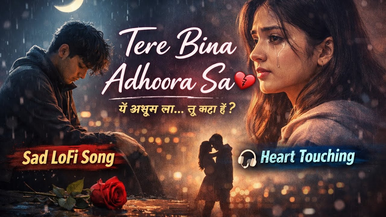  (Tere Bina Adhoora Sa 💔) | Sad Lofi Romantic Song | Heart Touching Love Song 2026