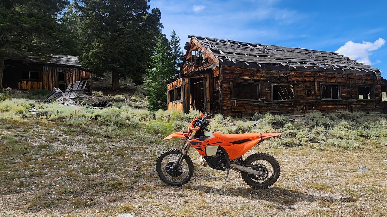 Dirt Biking to Abandoned Mining Towns