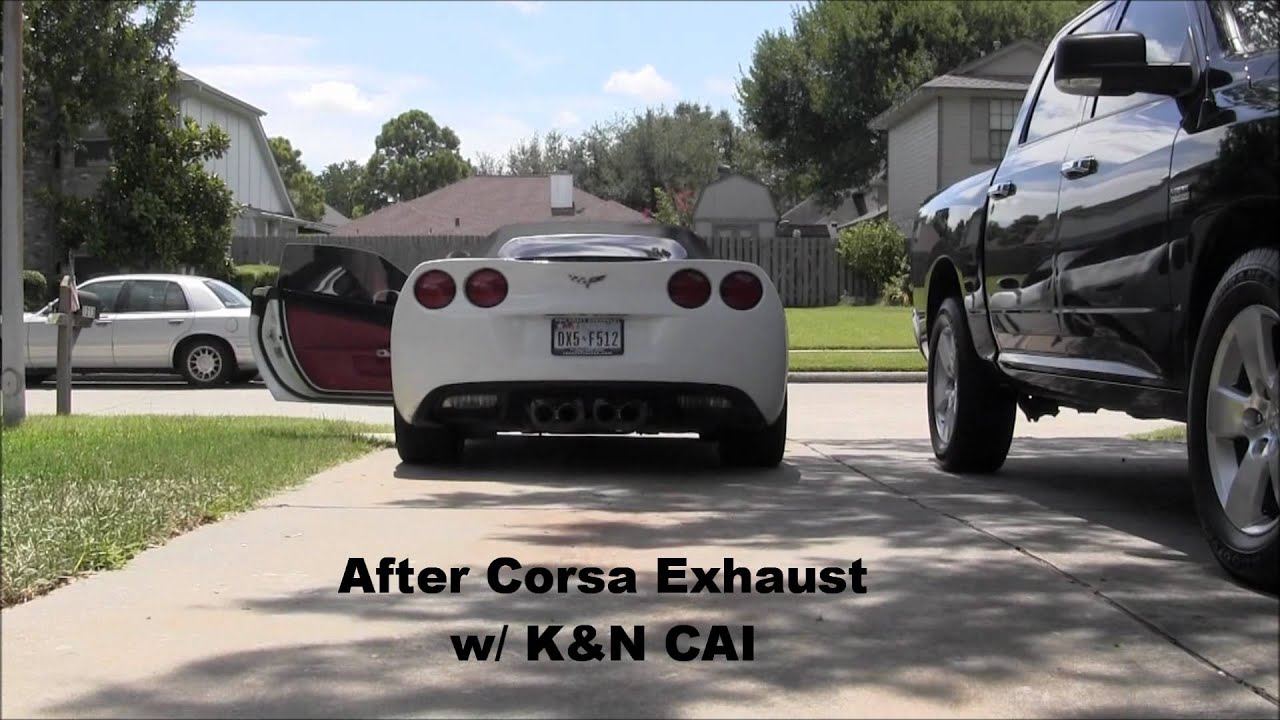 08' Corvette Exhaust - Corsa Axle Back & Xpipe