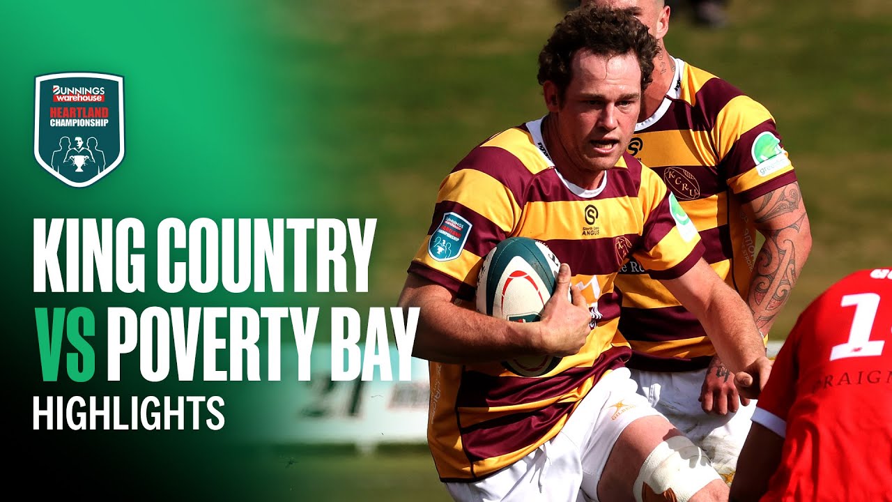 RD 2 HIGHLIGHTS: King Country v Poverty Bay (Heartland Championship 2025)
