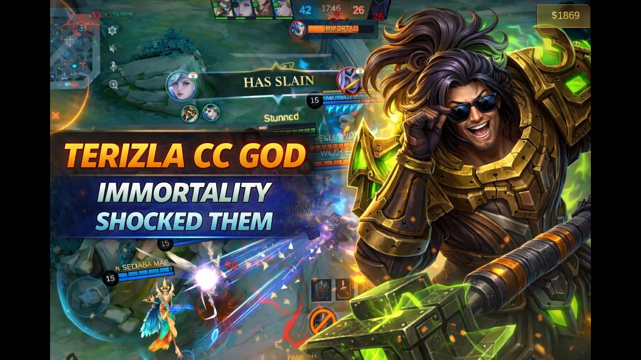 Terizla Crowd Control Is INSANE 😈 Enemy Team Helpless