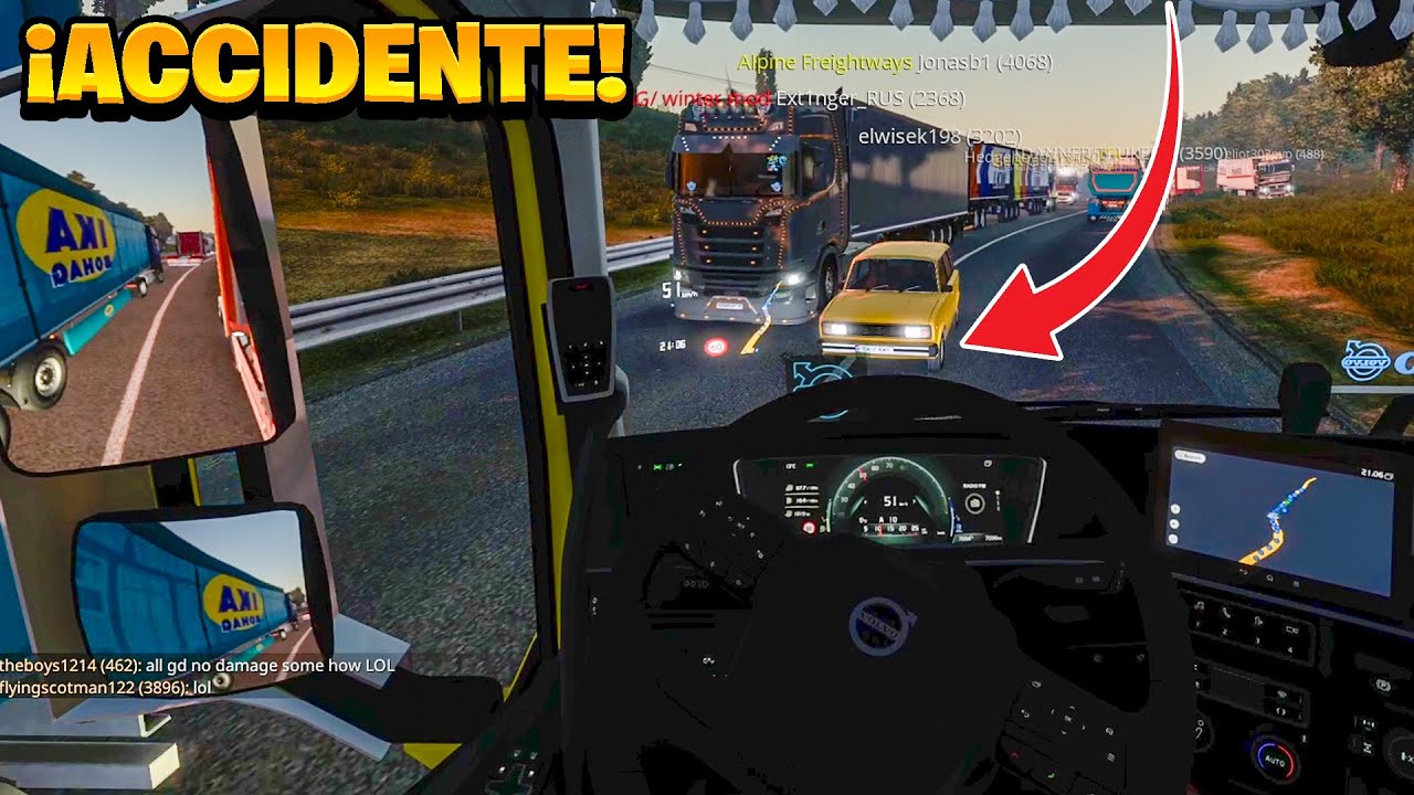 ¡Me SACAN A VOLAR en la RUTA DE LOS NOOBS! | Euro Truck Simulator 2
