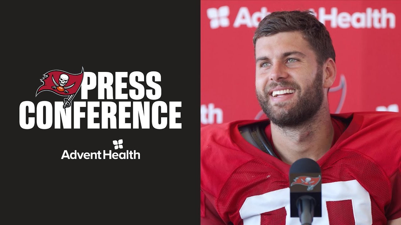 Anthony Nelson & Christian Izien on Defense&rsquo;s Successes | Press Conferences | Tampa Bay Buccaneers