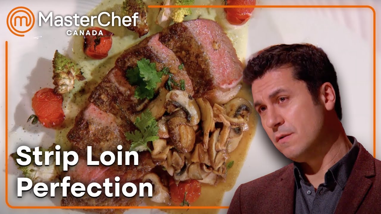 New York Strip Loin with Miso Ginger Garlic Puree | MasterChef Canada