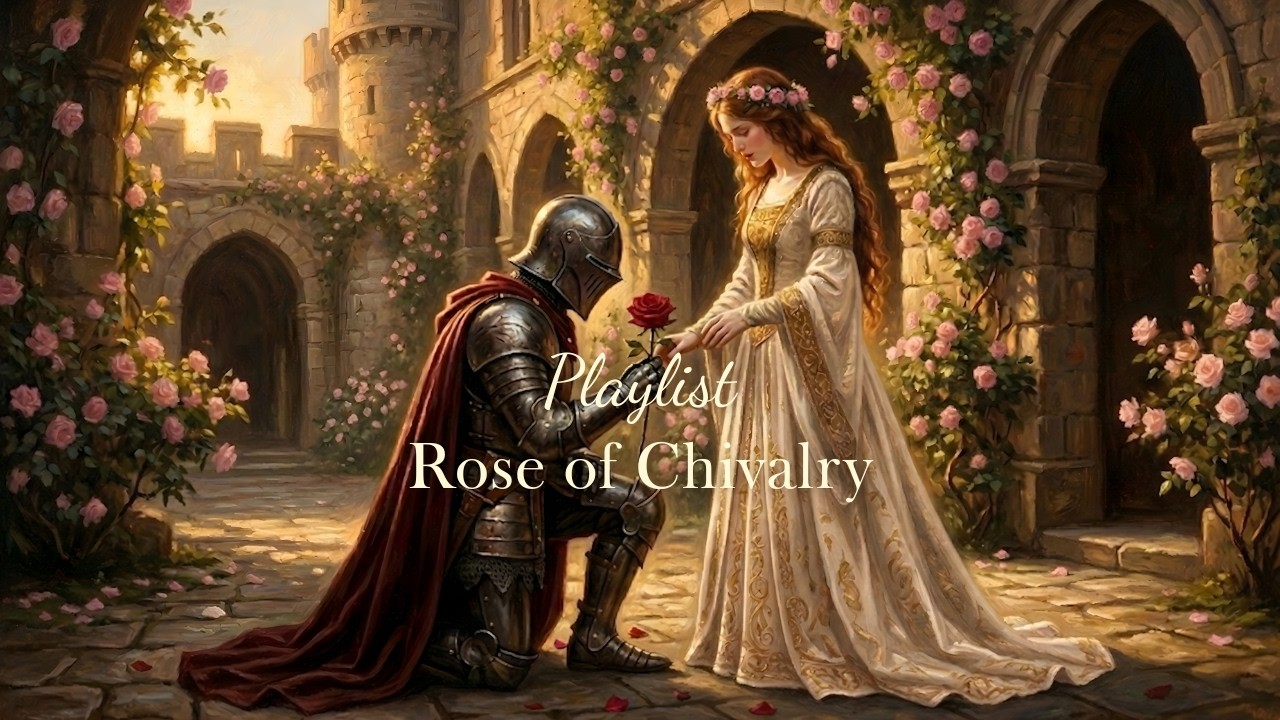 Rose of Chivalry 🌹 Elegant Medieval Fantasy Music for Relaxing & Focus
