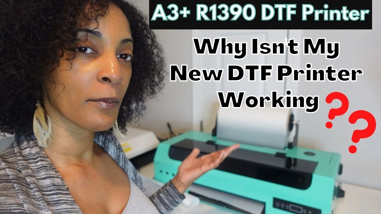 Unboxing My New DTF Printer from ProColored! The A3+ R1390 What Went Wrong???