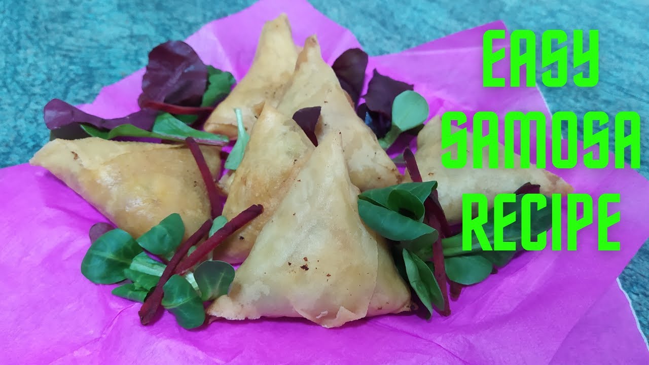 Samosa Recipe using spring roll wrapper | Cheese and sweet corn samosa filling recipe