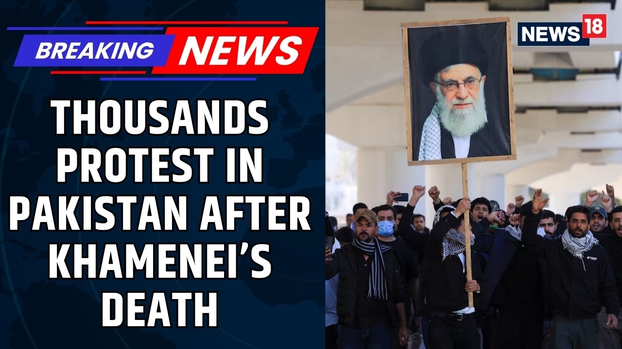 Thousands Protest In Skardu, Pakistan After Khamenei Is Reportedly Killed | News18 | BreakingNews