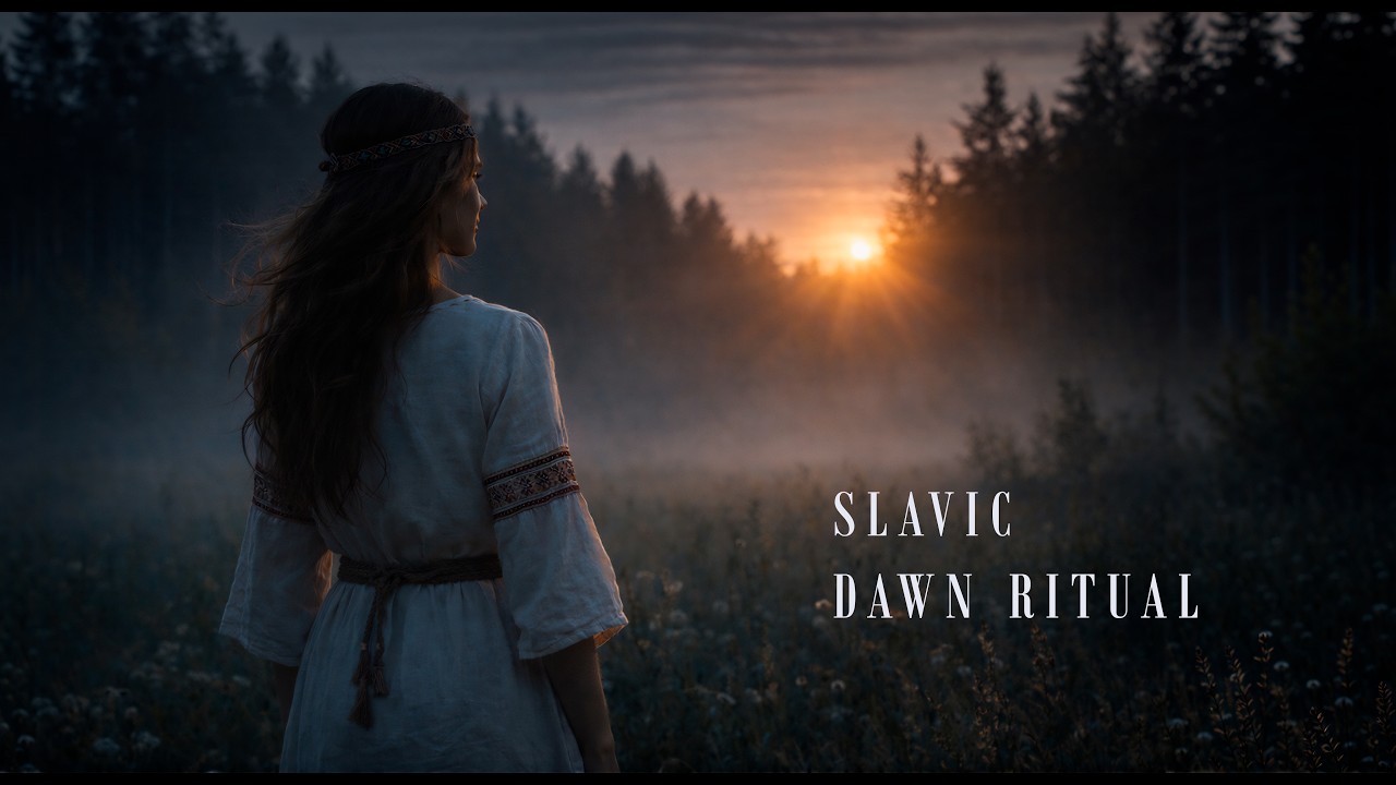 Modern Slavic Pagan Folk Music | Dawn Ritual Atmosphere for Focus, Fantasy & RPG