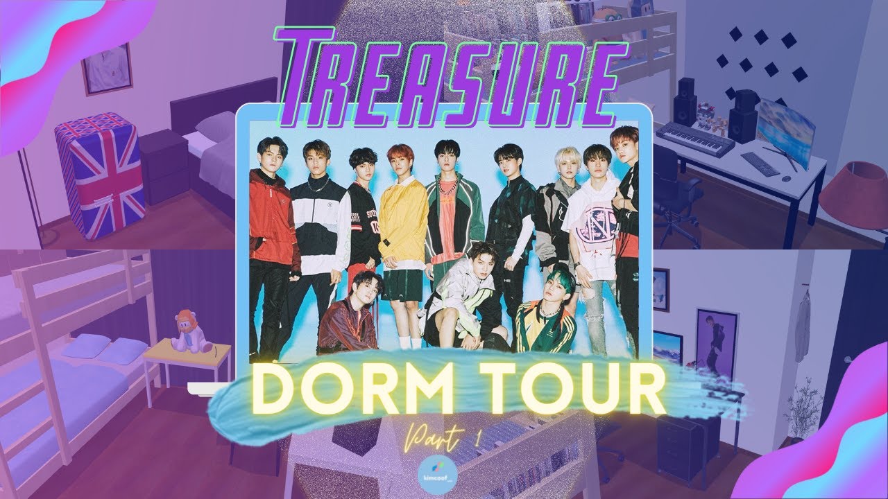 TREASURE - DORM TOUR (Part 1)