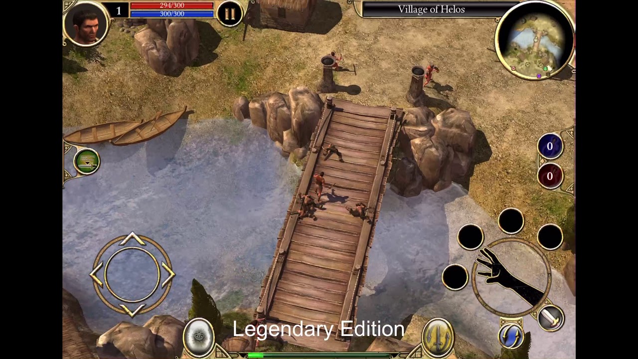Titan Quest Legendary Edition vs. HD - iOS Comparison