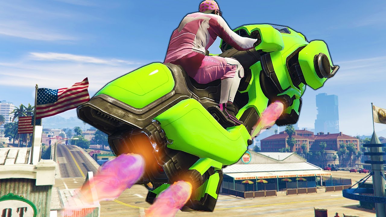 I Got The New Rocket Motorcycle - GTA Online