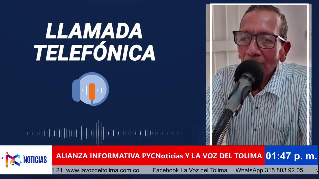 🔴¡Estamos al aire!🔴Alianza Informativa de Canal PYC TV (Claro 104), La Voz del Tolima 870 AM