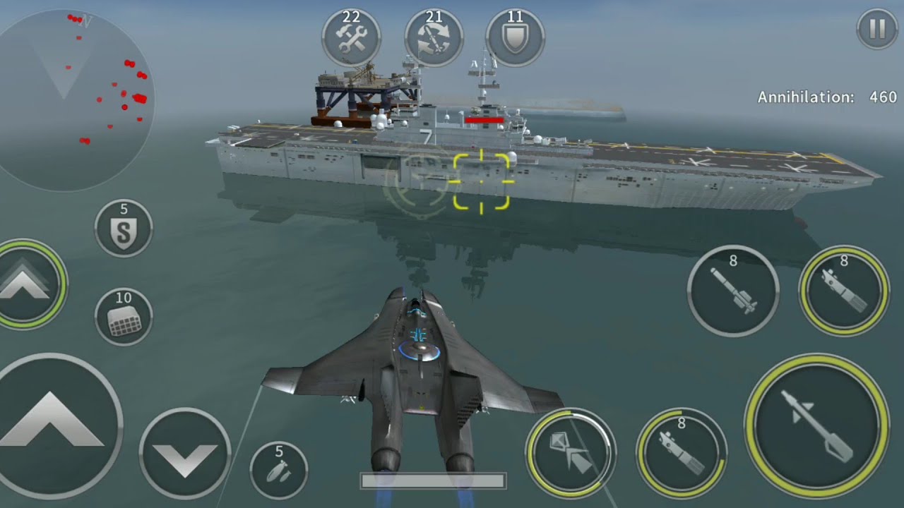 Gunship Battle: LONGINUS with Special weapon..
