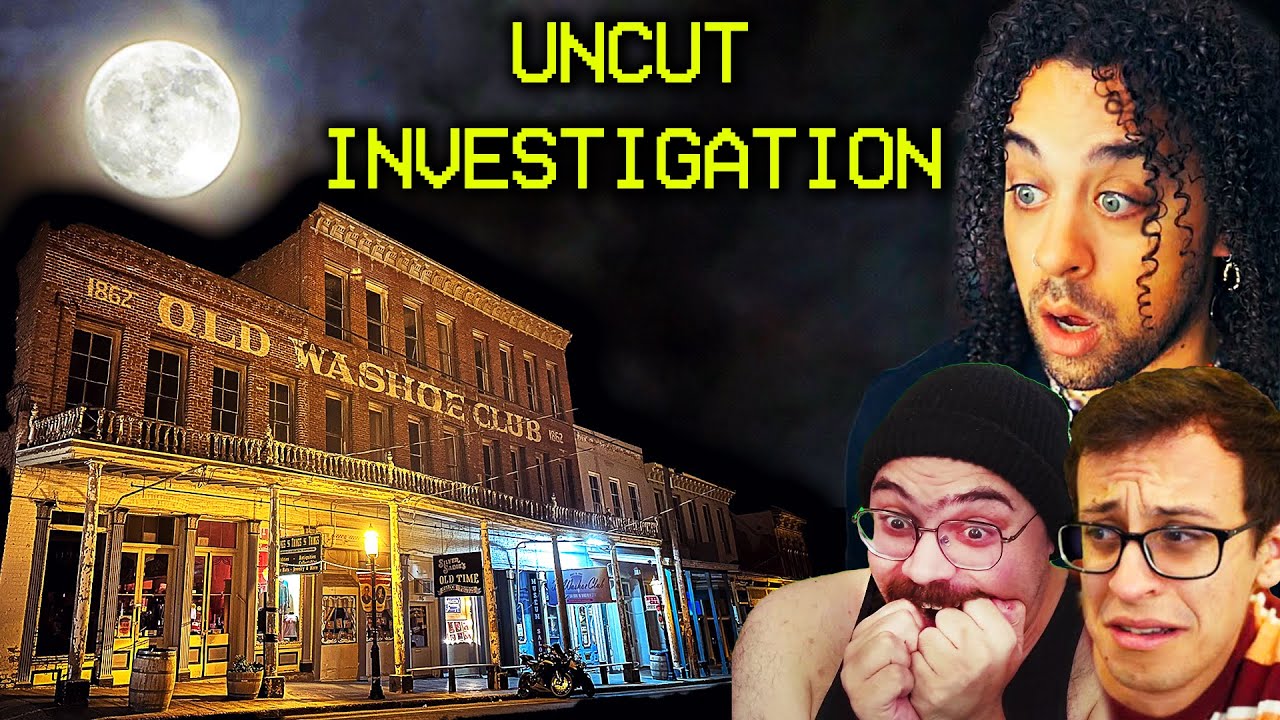 HAUNTED WASHOE CLUB FULL UNCUT  FT. POINTCROW l Paranormal Detour