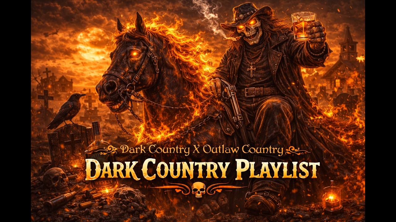 Whiskey, Dust & Broken Roads 🥃 | Dark Country Outlaw Vibes 🌵