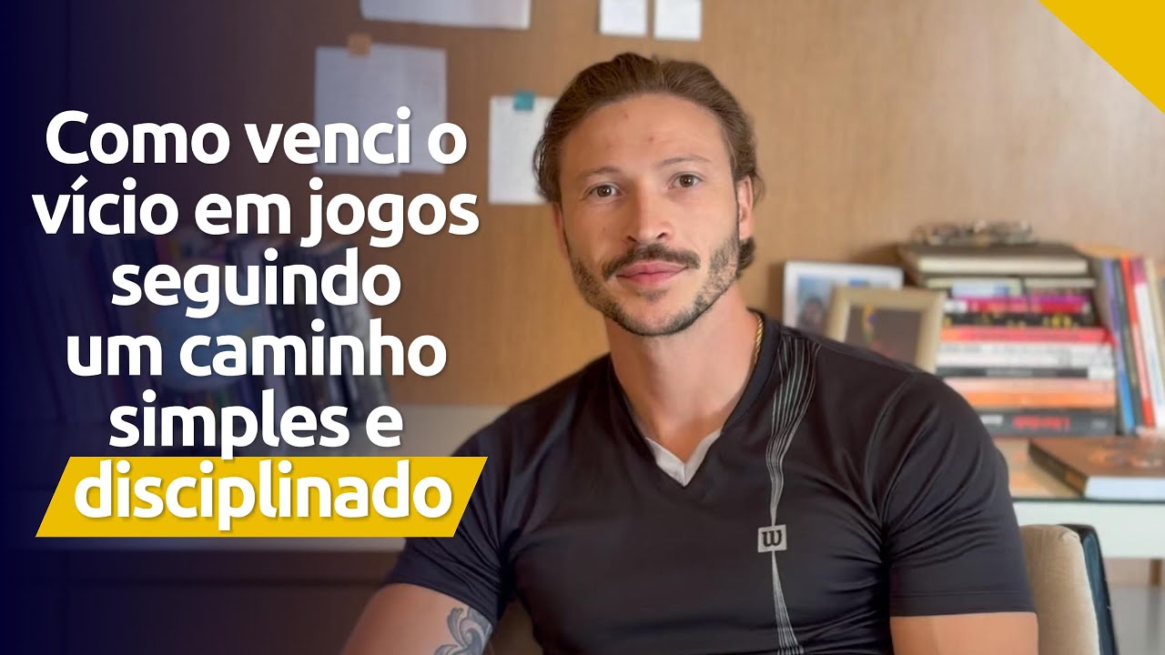 Como venci o vício em jogos seguindo um caminho simples e disciplinado.