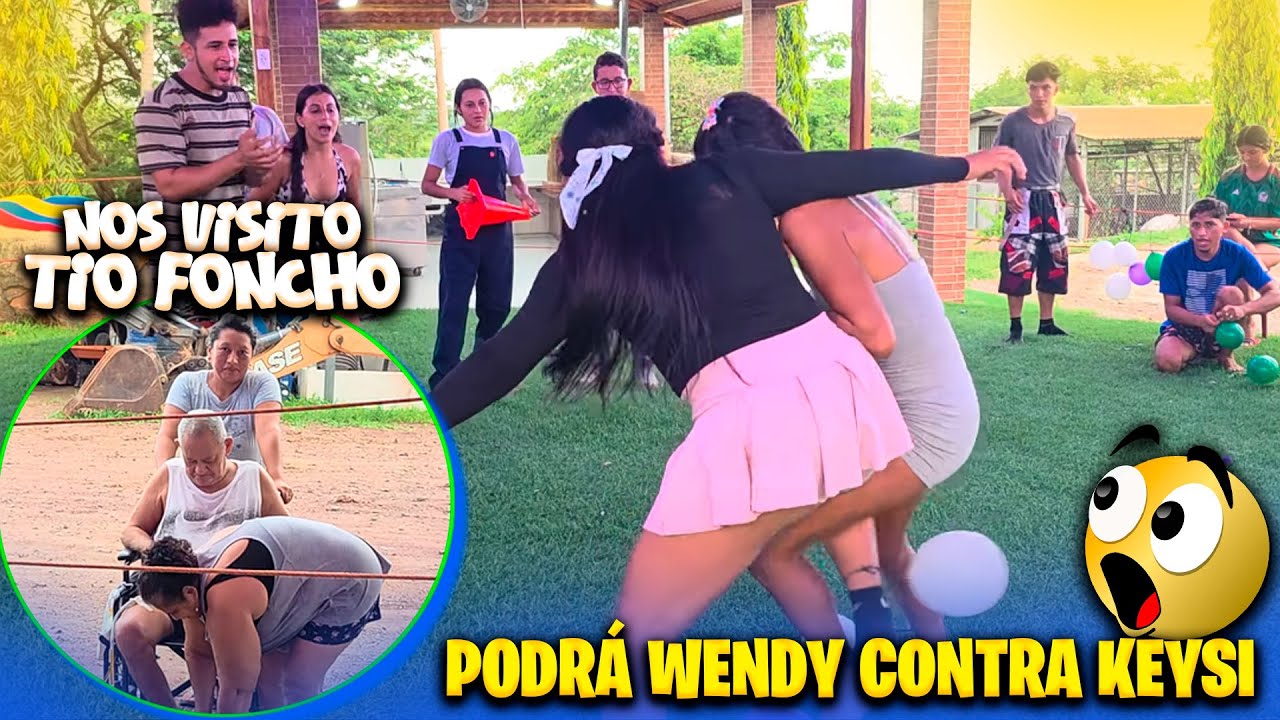Los Jrs se ALEGRARON con la visita de Tio Foncho. Listos para ver la final femenina? Keysi vs Wendy.