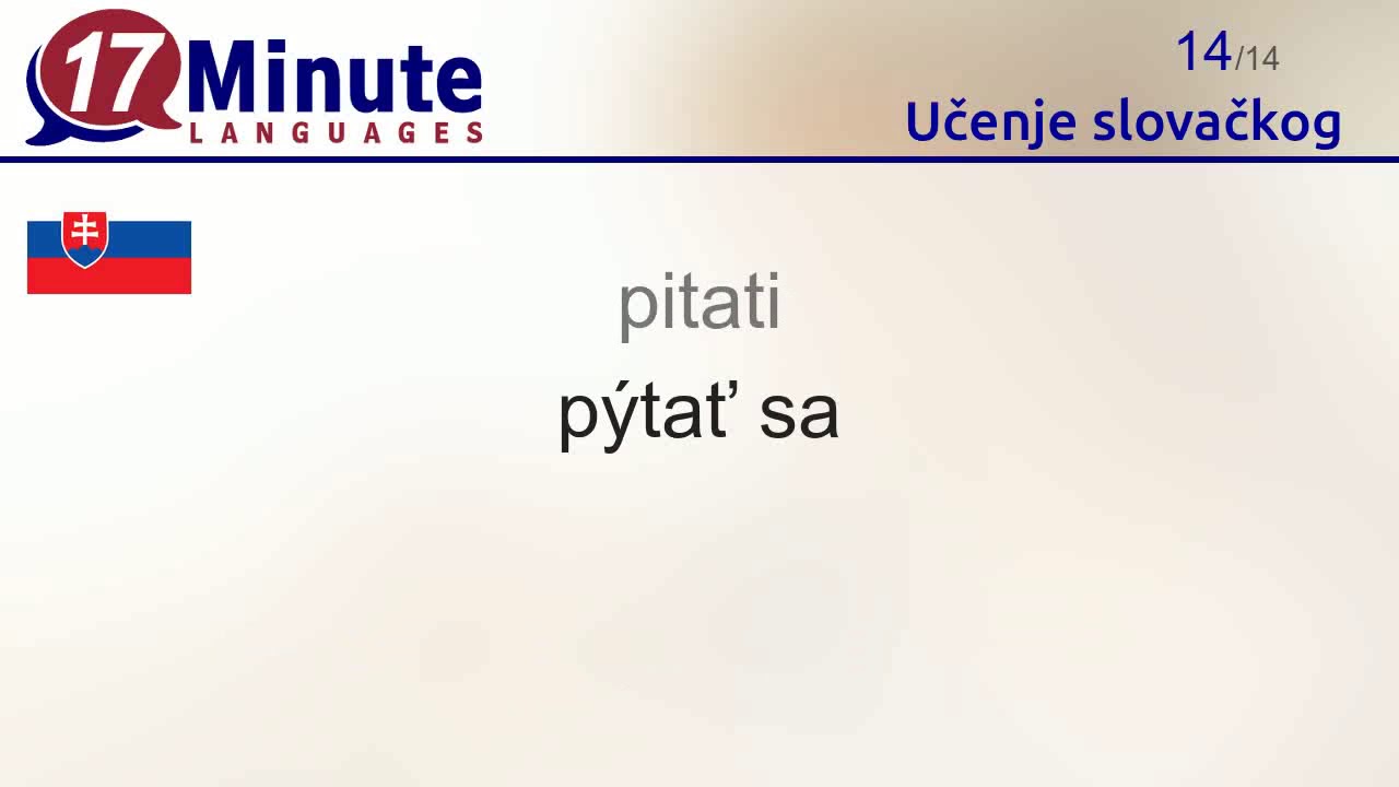 Učenje slovačkog (2. Dio)