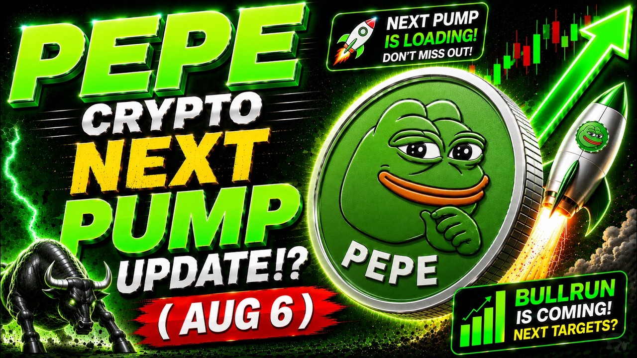 Pepe Next Pump Update? Pepe Coin Price Prediction | Pepe Crypto News Today ( Aug 6)