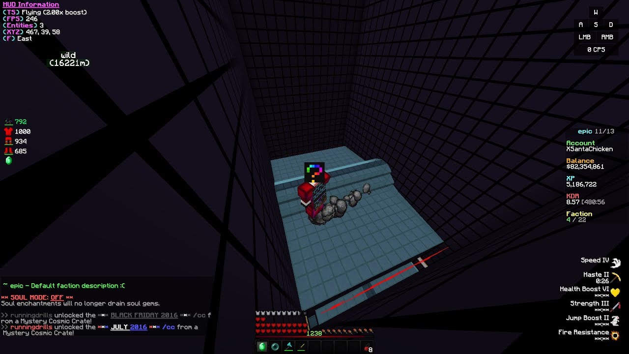 God Kills XSantaChicken & LoganTheGod vs Jungle Planet (CosmicPvP Jungle Planet)