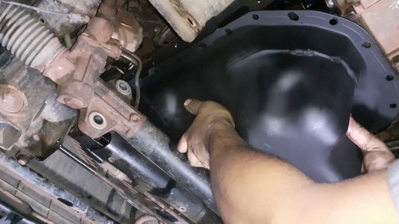 Vazamento de óleo no motor da Mitsubishi L200 Triton