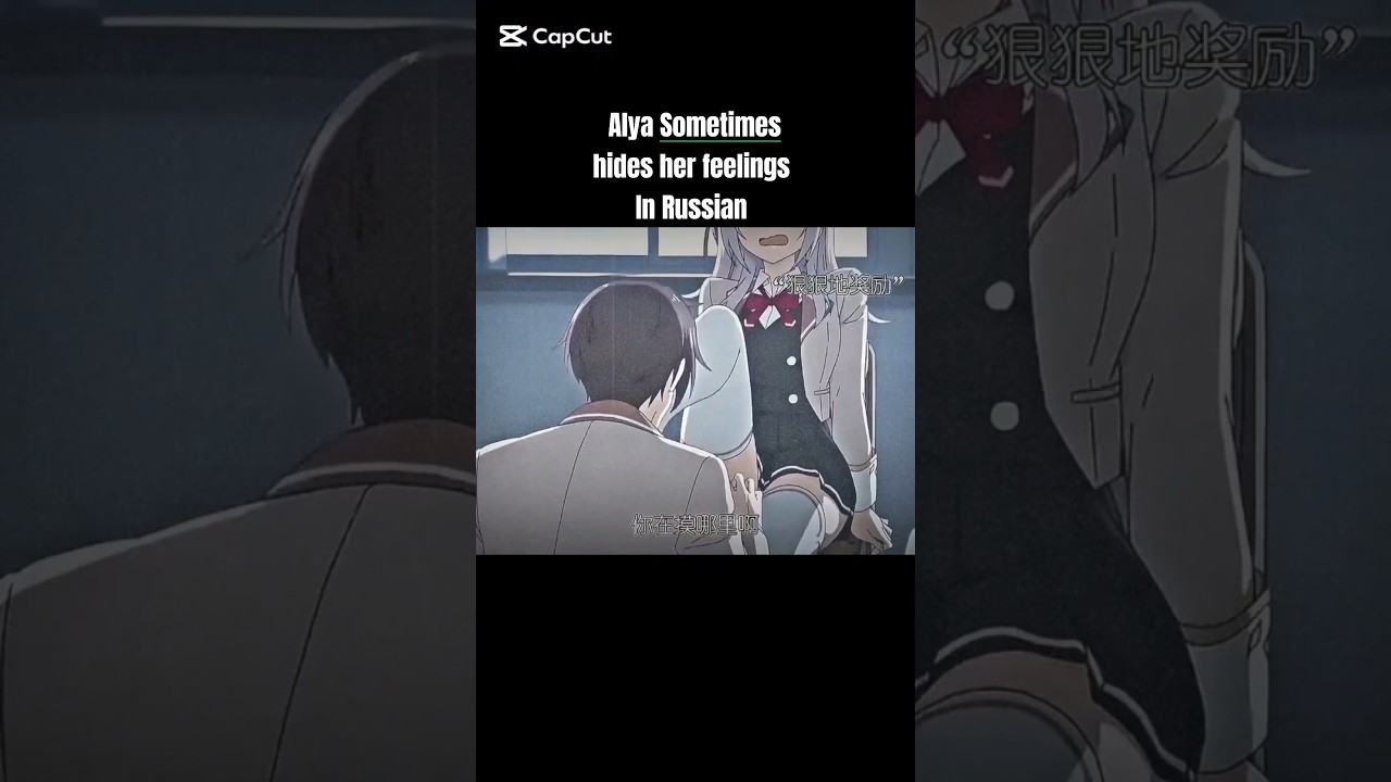 Alya's Russian Secret! 😂 He Understands?! [Anime Funny Moments] 
