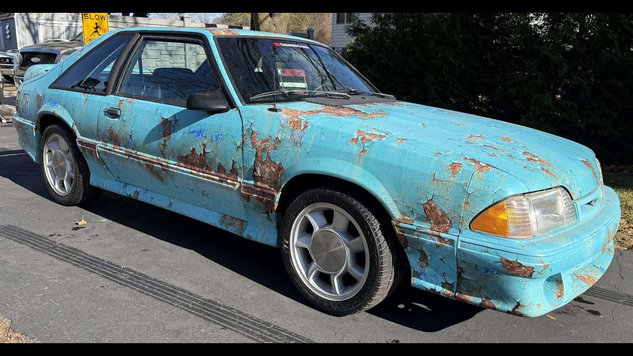Fire All the Haters!!! 1993 Cobra Mustang rises from the ashes........