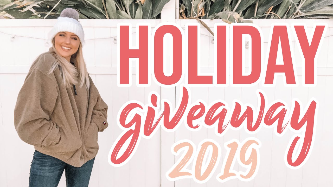 Shopping for my HOLIDAY Giveaway 2019