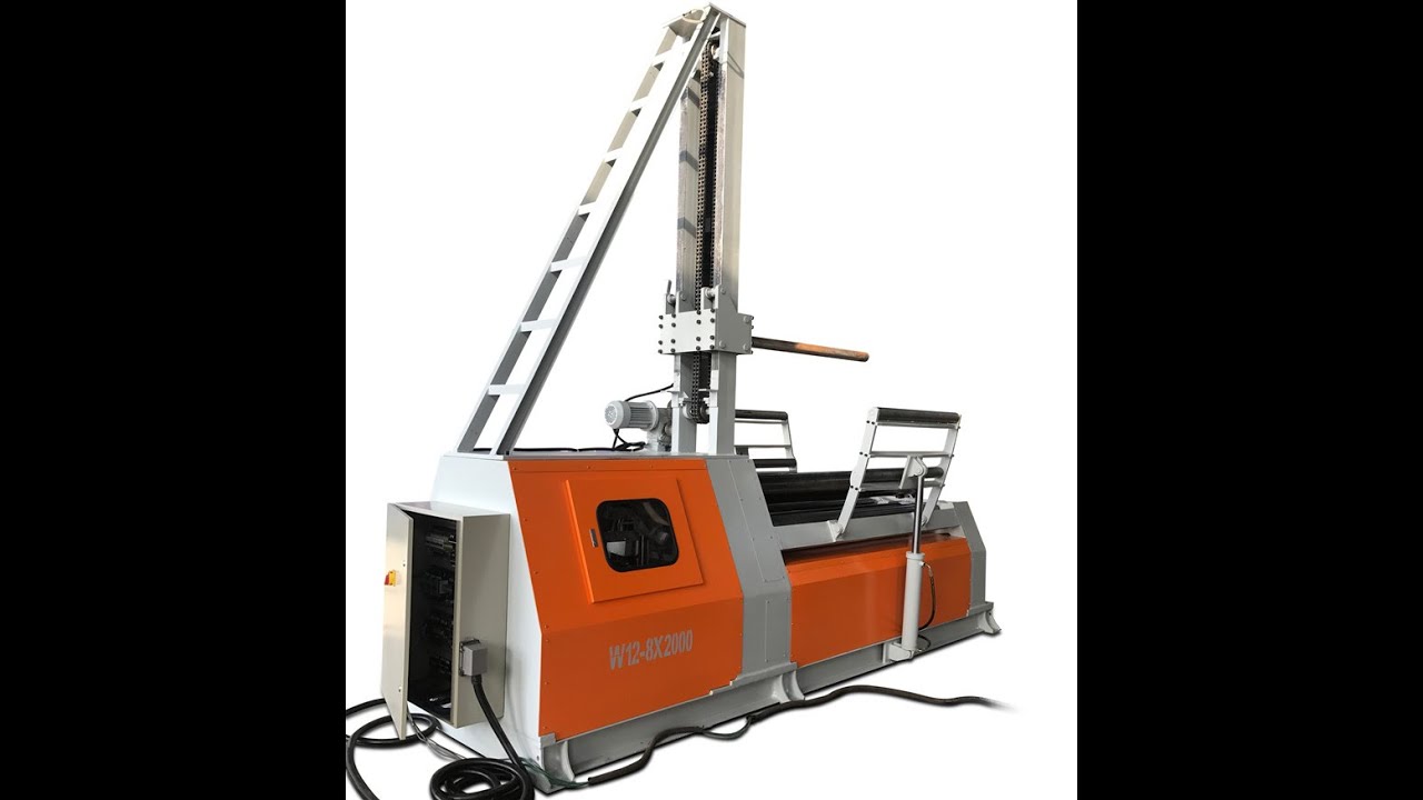 W12 16x2000mm four rolls bending machine rolling machine with side and up lifter