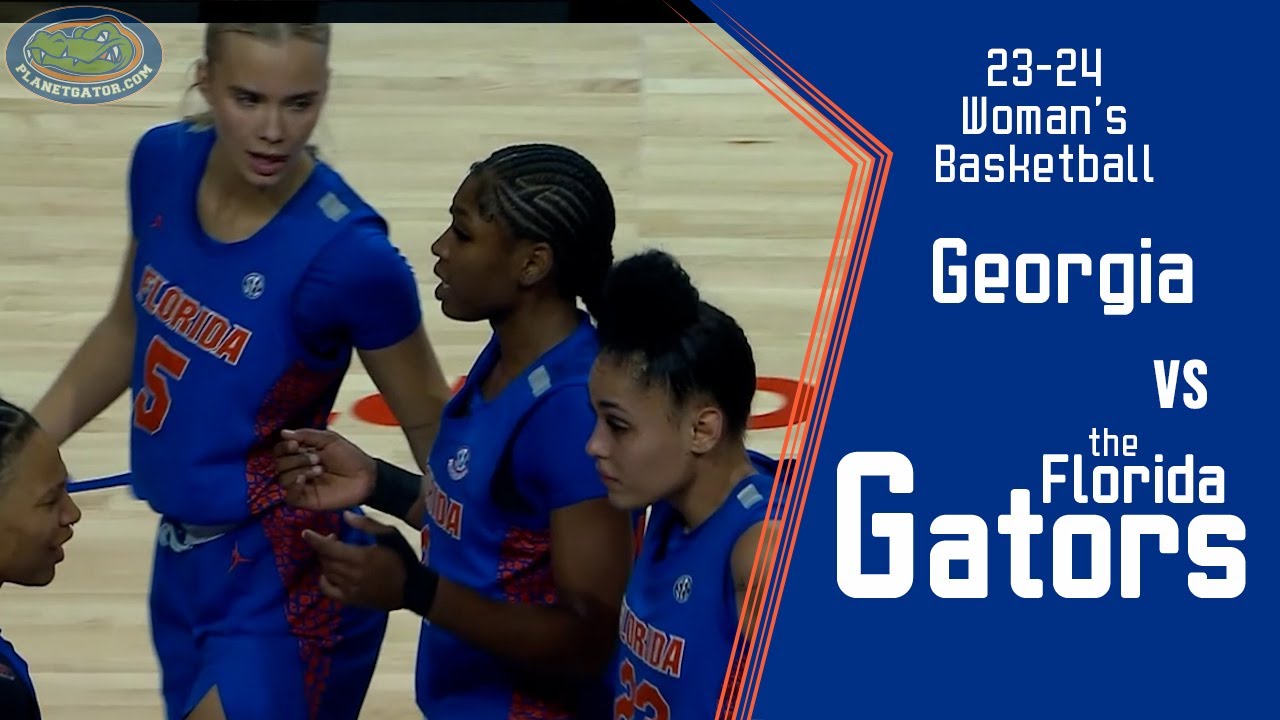 23-24 Georgia vs Florida Women's Basketball: Uninterrupted Full Game Playback
