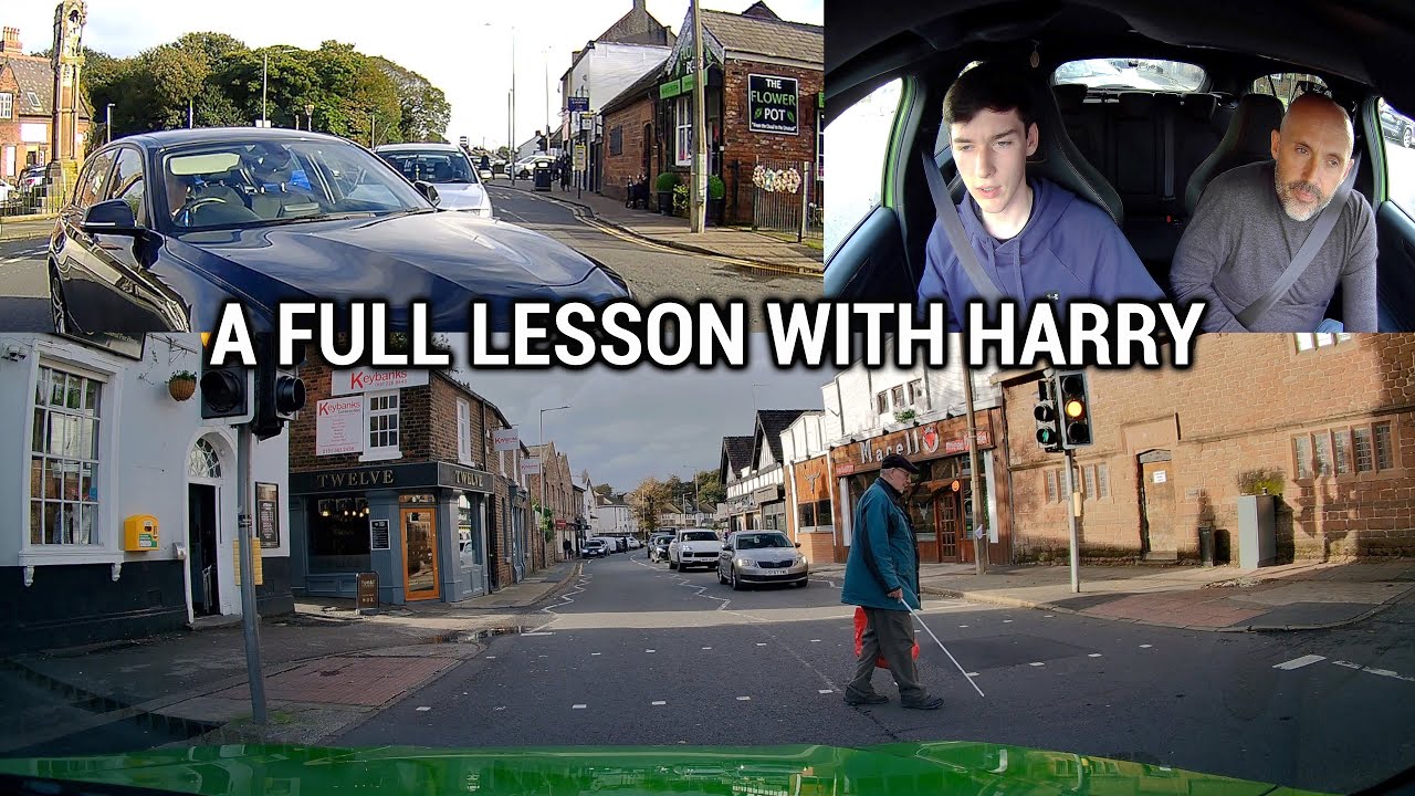 Full Lesson With Harry | Complex Junctions, Progressive Braking and Friend or Foe