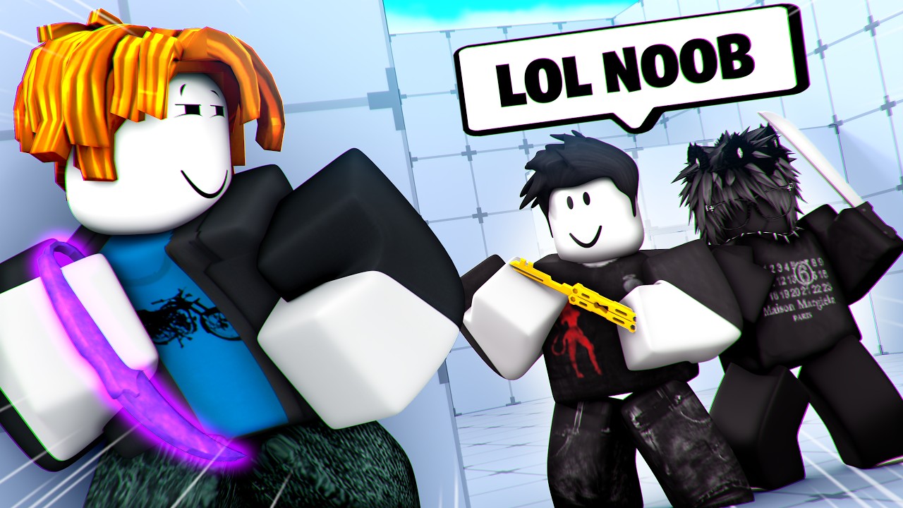 Sneaking Into A TOXIC Knife Clan As A NOOB