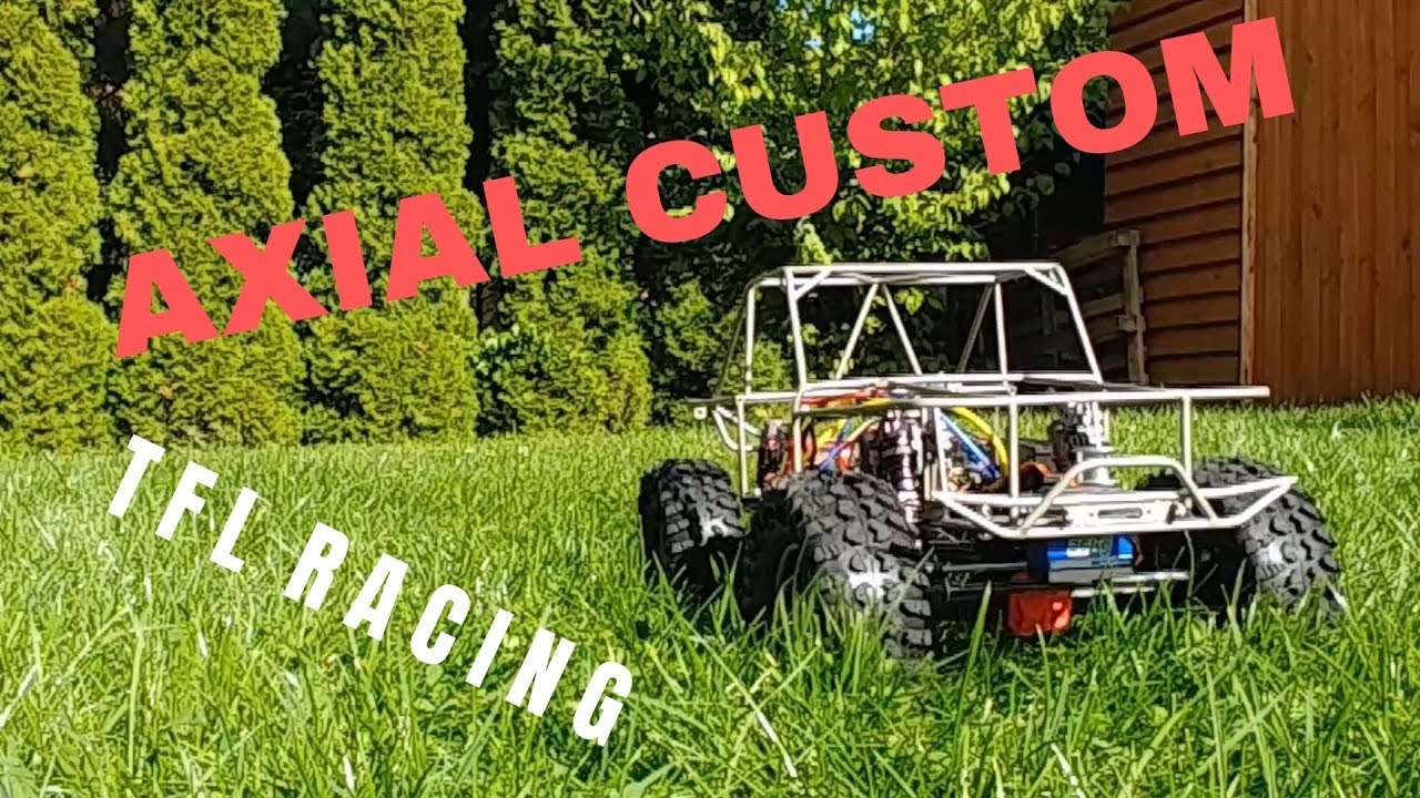 Axial Custom TFL Racing Cage first Run