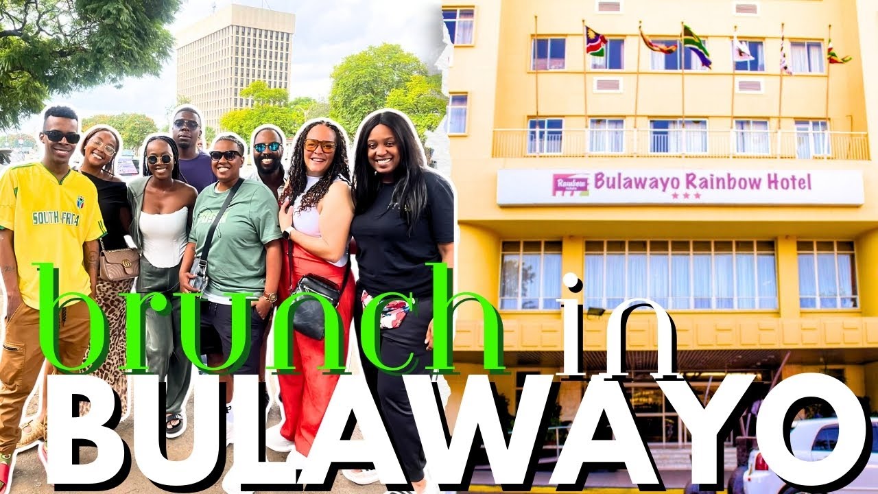 BULAWAYO, RAINBOW HOTEL, BRUNCH AT FAIRY CAFE