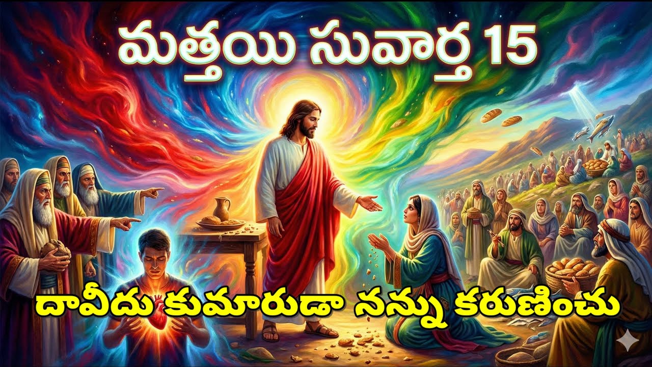 దావీదు కుమారుడా నన్ను కరుణించు | Matthew 15 Explained | The Power of Persistent Prayer.