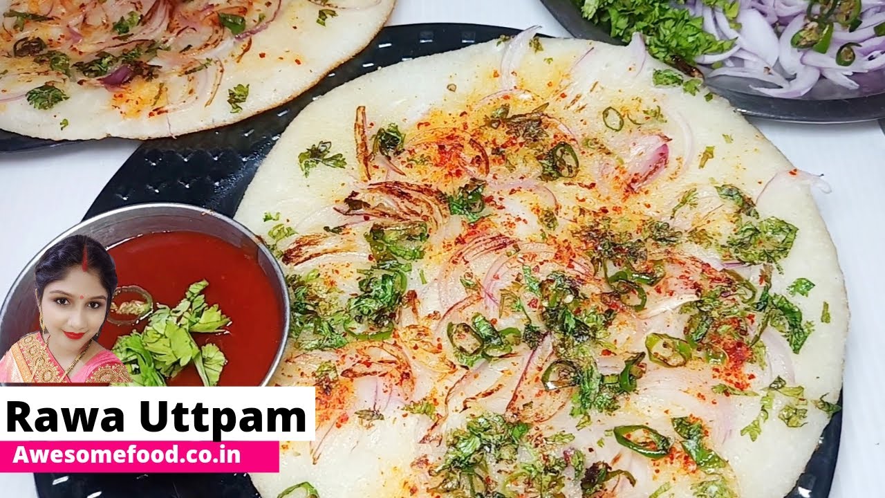 Rava Uttapam Recipe | How to Make Suji Uttapam | Healthy Breakfast Recipe