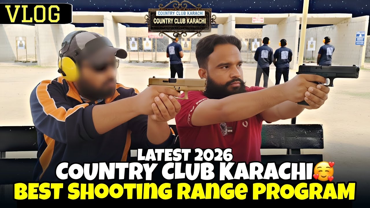 Shooting Range Experience at Country Club Karachi 2026 🎯 | Best Shooting Program