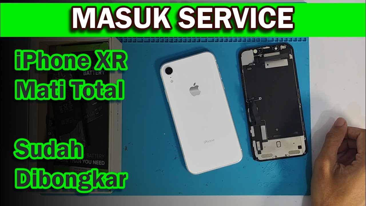 Memperbaiki iPhone XR Mati Total