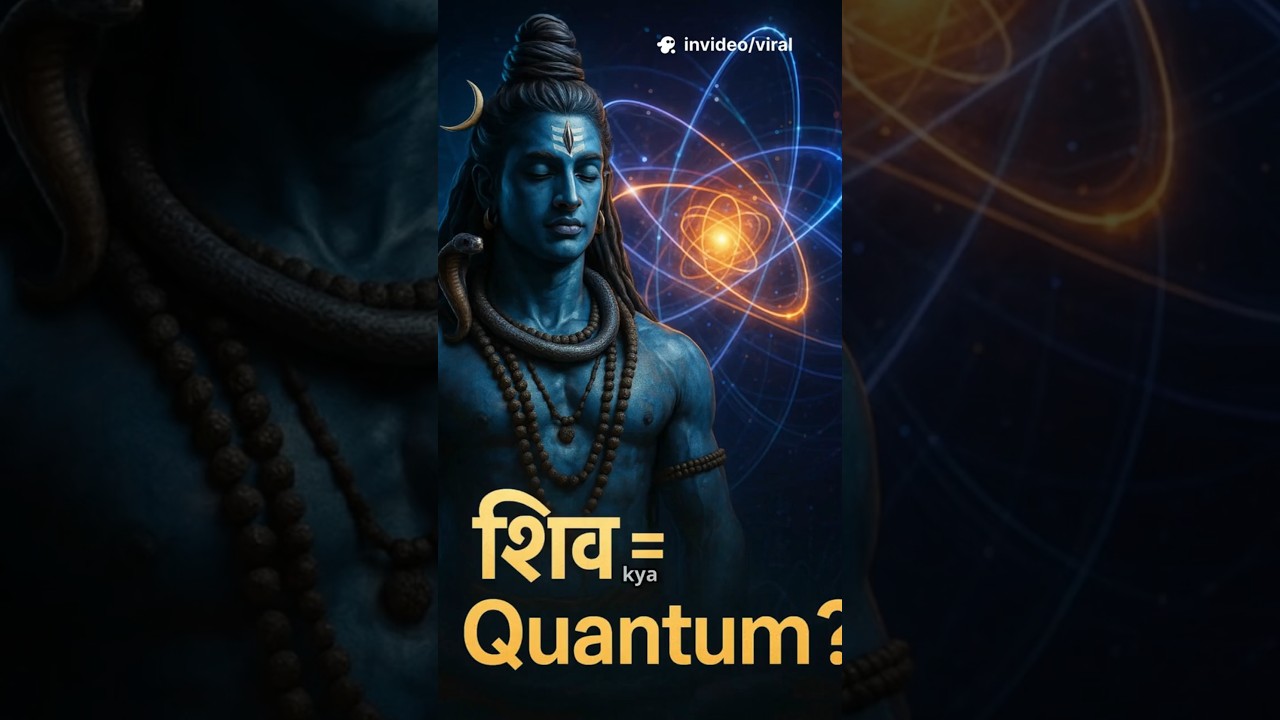 Consciousness = Shiva = Quantum Mechanics! #shorts #trending #viral #shiv #shiva #quantum #science