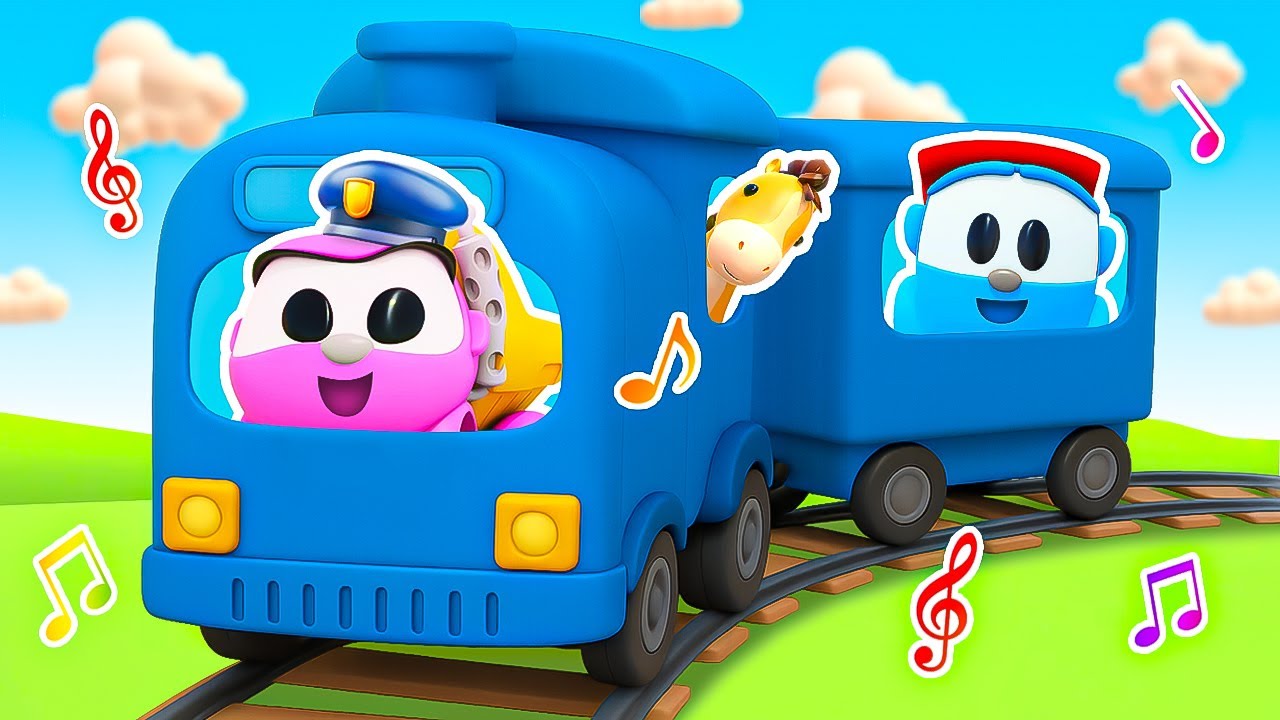 Le petit train s&rsquo;&eacute;broue et s&rsquo;amuse🎵🚂 Chou chou pip ! Rejoins L&eacute;o pour chanter 🎤