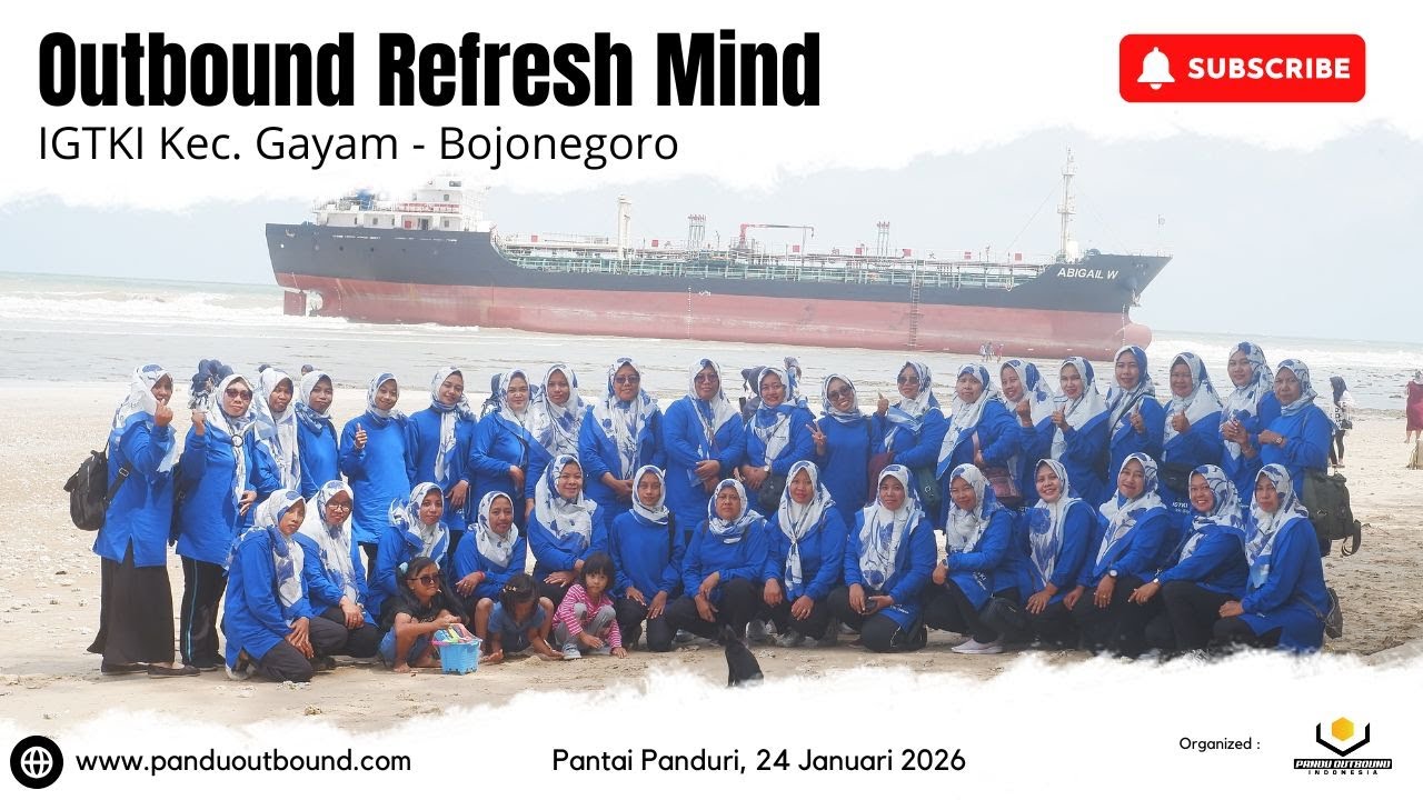 🔴 Outbound Pantai Panduri Tuban bersama IGTKI Kec. Gayam Bojonegoro - EO Pandu Outbound