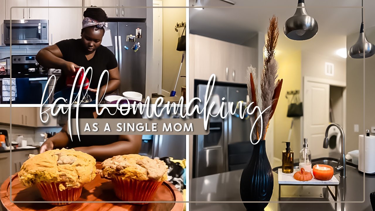 PEACEFUL FALL HOMEMAKING | LEARNING HOW TO BE A HOMEMAKER AS A SINGLE MOM | THE ART OF HOMEMAKING