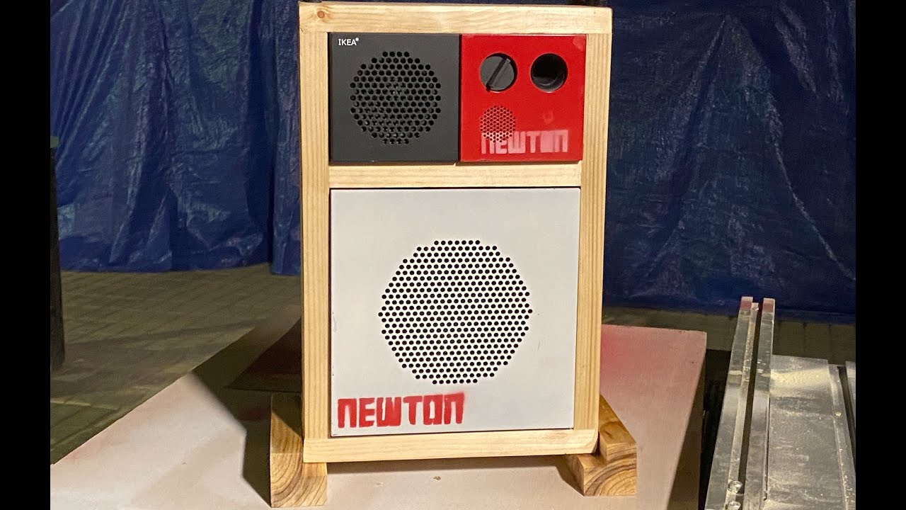 IKEA FREKVENS Speakers Wooden Housing