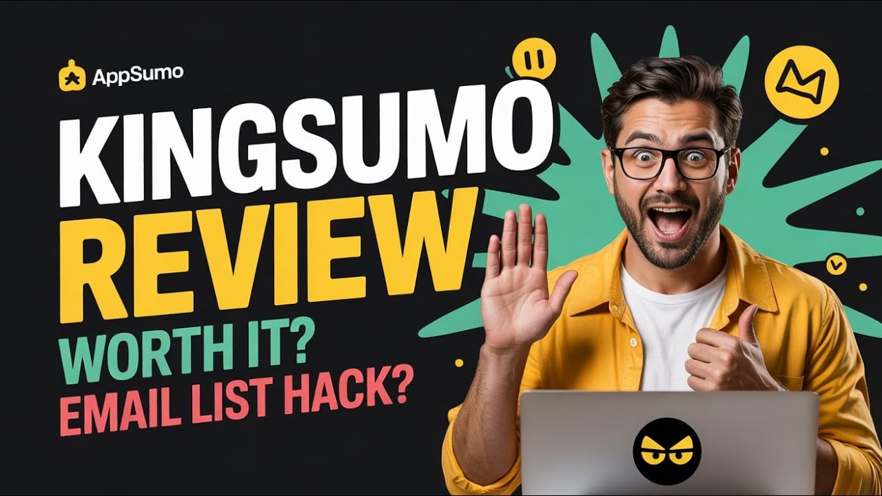 KingSumo Review 2025:  Best Giveaway Tool for Email Growth. #appsumodeals #kingsumoreview #giveway