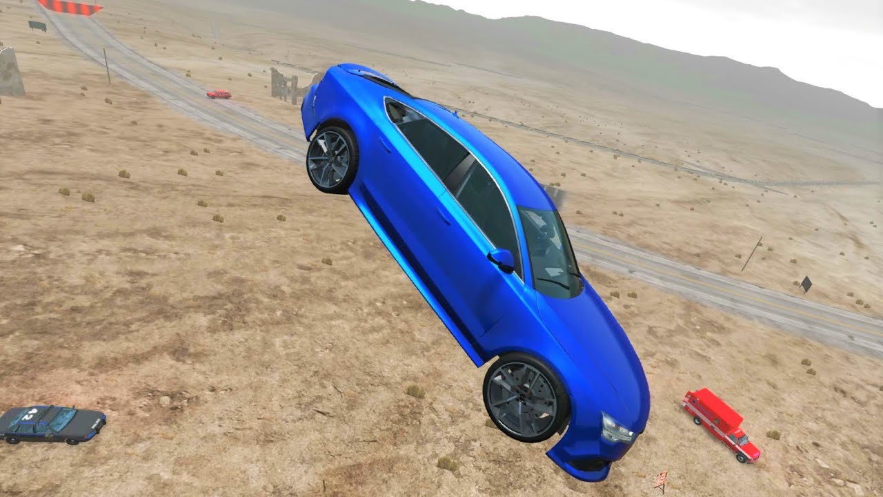 VOITURE QUI SAUTE LE PLUS LOIN ET PLUS HAUT BEAMNG DRIVE YOUTUBE